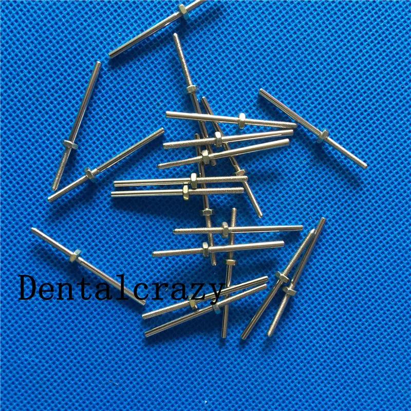 20 pcs Spiral Mandrel for Dental Lab Jewelry Beauty Polishing Shank