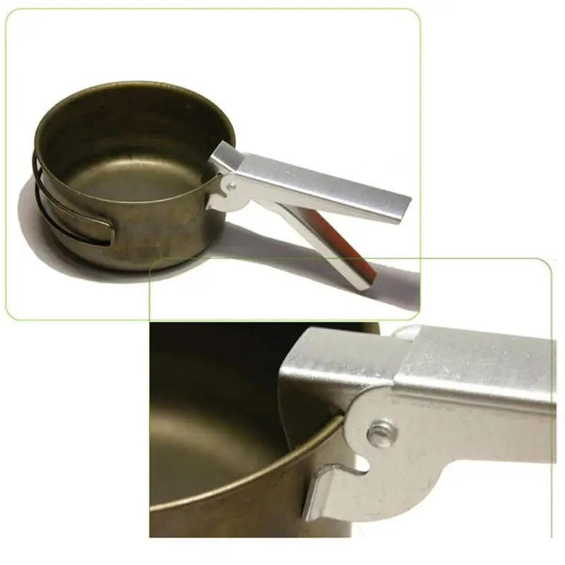 

Forfar Camping Anti-Scald Cook Pan Clip Handle Pot Clamp Grabber Aluminum Alloy Outdoor Cooking Camping Equipment
