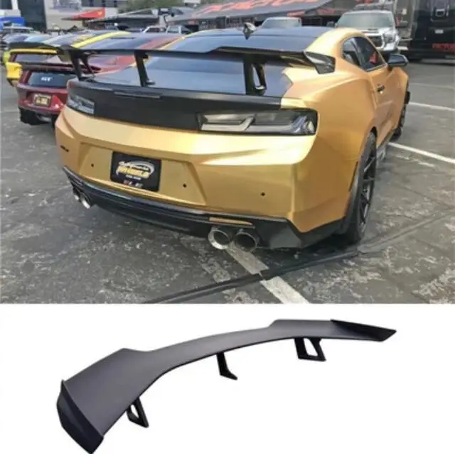 

1LE STYLE CAR Carbon Fiber/ ABS UNPAINTED REAR WING TRUNK LIP SPOILER FIT FOR Chevrolet Camaro 2016 2017 2018 2019