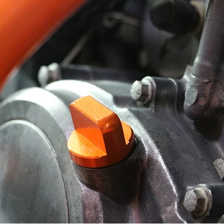 Оранжевый новые аксессуары для мотоциклов CNC алюминиевый двигатель Магнитный слив масла штекер для KTM DUKE 125/200/390 duke125 duke200 duke 390