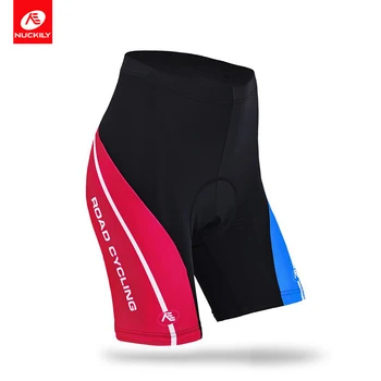 

NUCKILY High Quality Women 3D Gel Padded Cycling Shorts Shockproof MTB Mountian Bicycle Shorts Road Racing Bike Shorts