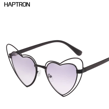 

Heart Sunglasses Women brand designer Cat Eye Sun Glasses Retro Love Heart Shaped Glasses Ladies Gradient Sunglass UV400