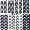 2022 NEW 3/5/10 pairs 100% Real Mink Eyelashes 3D Natural False Eyelashes Mink Lashes Soft Eyelash Extension Makeup Kit Cilios ► Photo 1/6