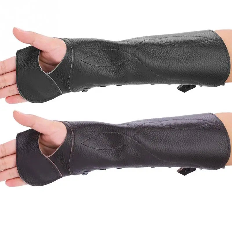 Arm Guard Wrist Support Armband Bow Hand Protector for Outdoor Hunting