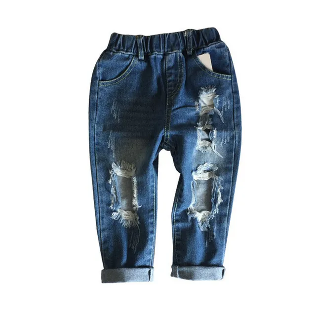 DFXD Baby Boy Jeans 2018 New Fashion Autumn Boys Long Straight Denim