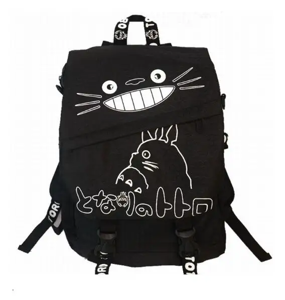 Hayao Miyazaki bolso de Totoro Anime mochila Oxford 2021 de dibujos animados libro mochila adolescentes mi vecino estampado de Totoro