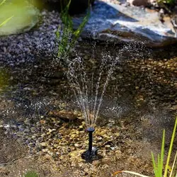 2018 Солнечный водяной насос Высокая эффективность сад щеток для воды цикла/пруд фонтан/скала фонтан может плавать на воды