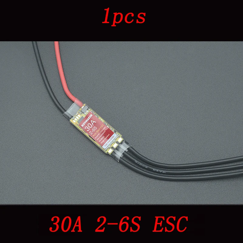 

1pcs 30A Self-starting ESC Dual-way Brushless Electric Speed Controller w/F390 Drive Board 2-6S for ROV DIY Underwater Robot