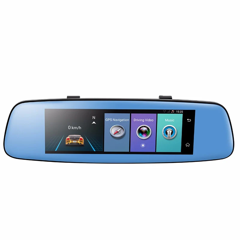 GreenYi Видеорегистраторы для автомобилей Dash Cam 8 74 &quotсенсорный экран зеркало