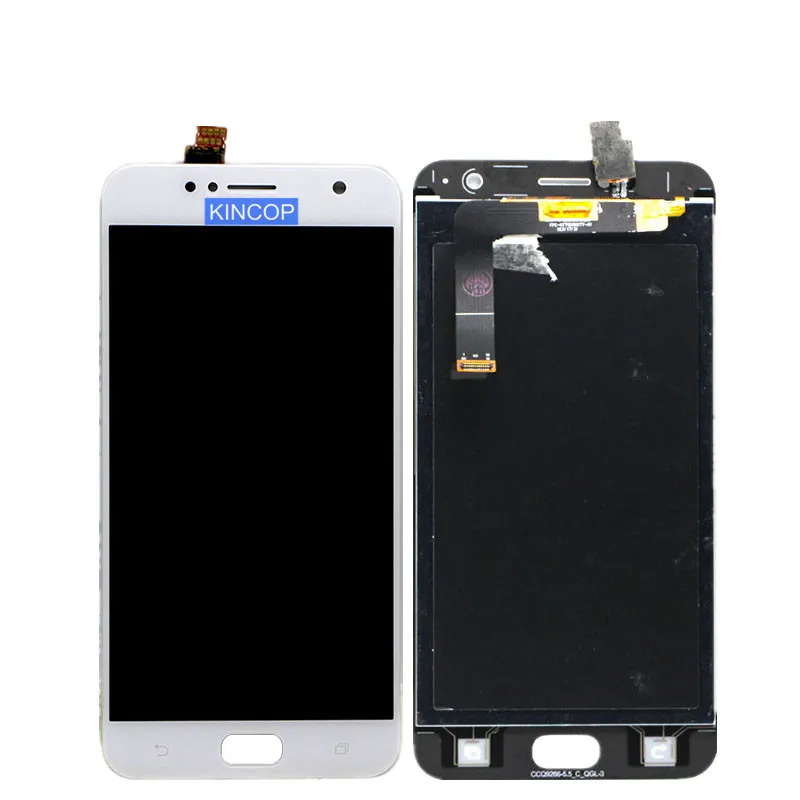 White color For Asus Zenfone 4 Selfie ZD553KL LCD display Monitor Touch