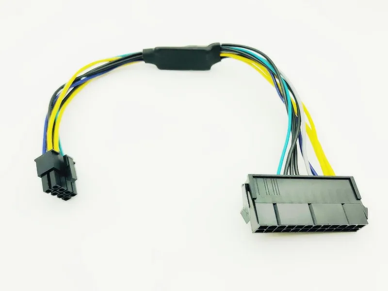

10 шт., кабель питания 24pin-8pin для Dell 30 см, Optiplex 3020 7020 9020 ATX