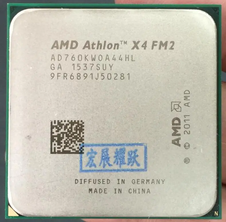 ПК компьютер AMD Athlon X4 760K X 760K AMD 760 FM2 четырехъядерный процессор рабочий настольный процессор