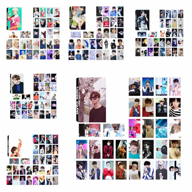 

30pcs/set Fan GOT 7 Members Album Small Lomo Photos Cards Photocard Stationary Wholesale