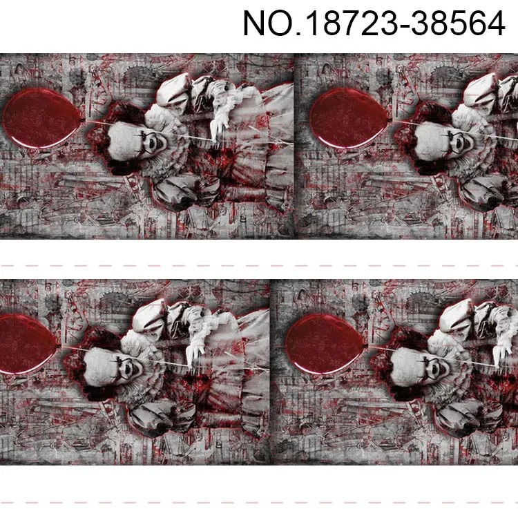 10 ярдов-разные размеры-фильм Stephen King's it grosgrain ribbon-фильм характер/клоун лента