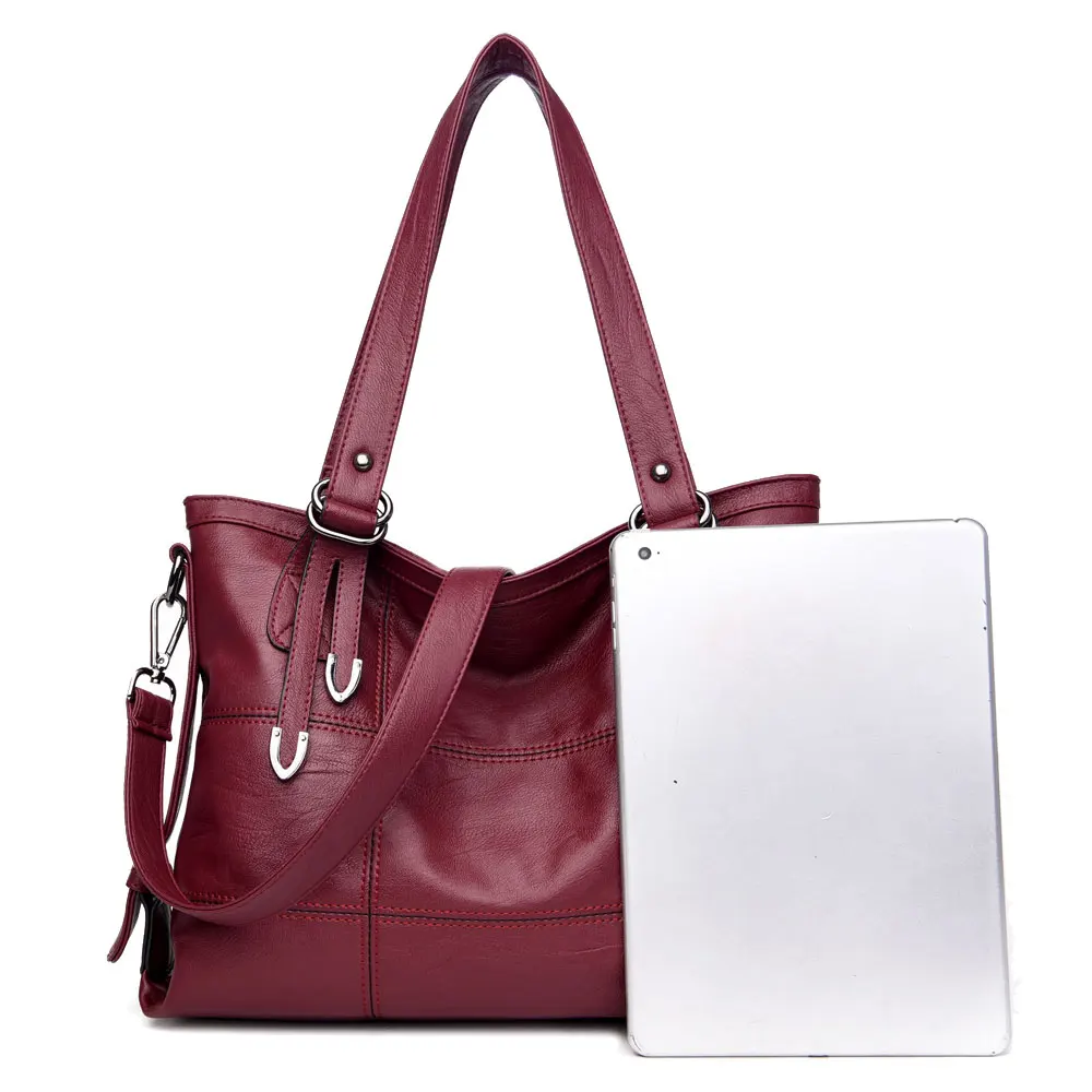  Women PU Leather Handbags Designer Soft Shoulder Bags For Women Messenger Bags Crossbody BagsTop-Ha - 32855482668
