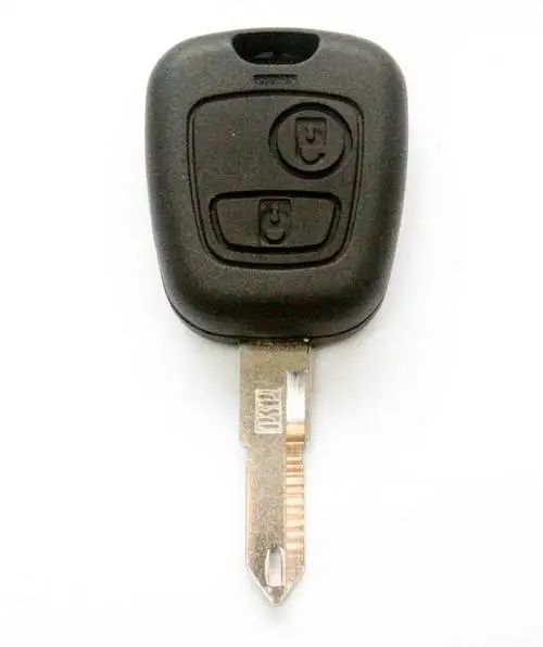Fits for PEUGEOT 206 2 BUTTON REMOTE KEY FOB CASE BLADE NEW