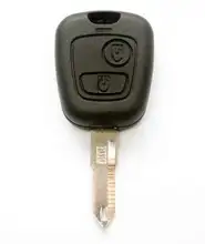 Fits for PEUGEOT 206 2 BUTTON REMOTE KEY FOB CASE BLADE NEW