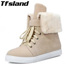Похожие продукты Для женщин зима теплый плюш Женские снегоступы из искусственного меха Замшевые ботильоны мягкие удобные кеды, кроссовки