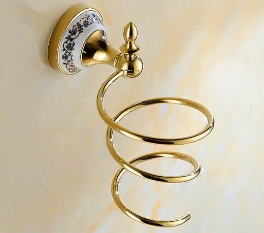 Brass and zinc alloy Bathroom Accessories Set Robe hook Paper Holder Towel Bar