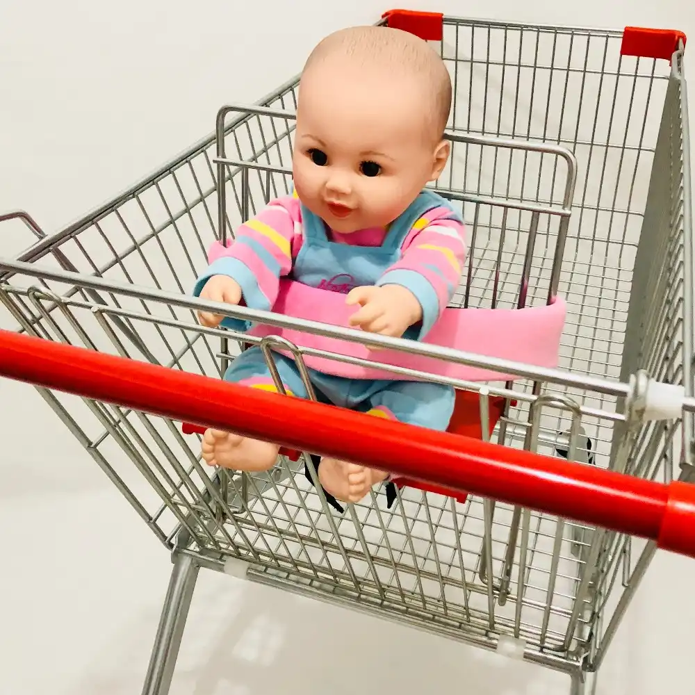 shopping cart baby holder