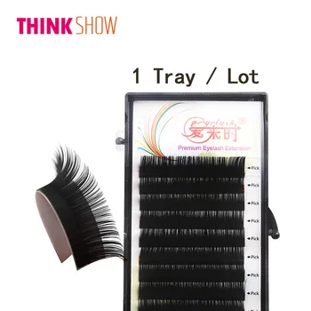 

All Size Handmade Eyelashes Extensuion,B/C/D Curl Individual Eye Lashes Extension,Silk Volume 3D False Eyelash For Building