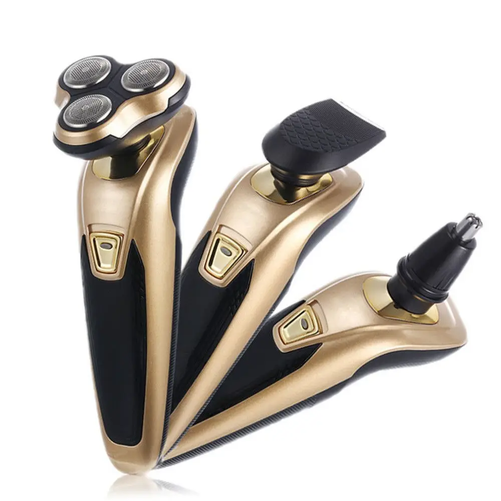 

3 in 1 Men's Electric Shaver Blade Rechargeable Nose Ear Hair Trimmer Waterproof