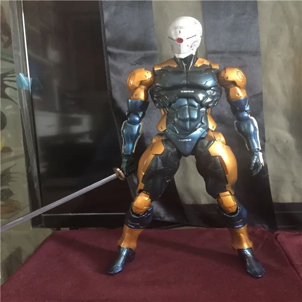 

Play Arts Kai Metal Gear Solid Cyborg Ninja Gray Fox PVC Action Figure Collectible Model Toy 25cm KT3887