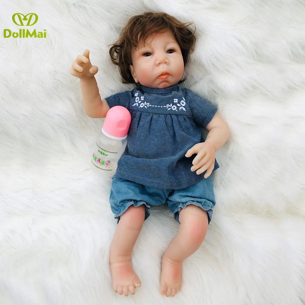 Кукла реборн Bebe l.o.l Мягкая силиконовая виниловая младенец игрушка для детей