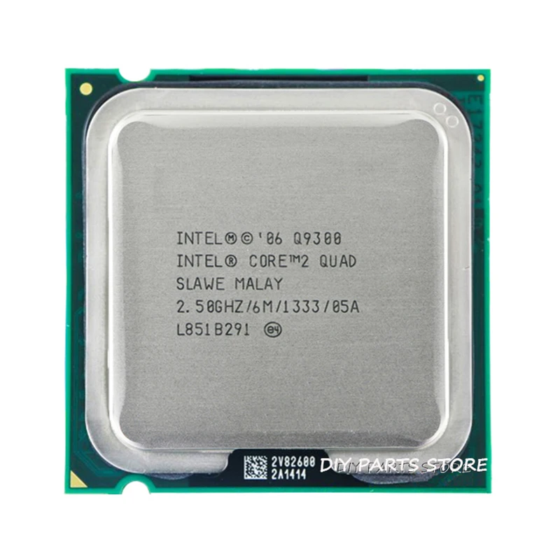 4 INTEL core 2 Quad Core Q9300 Процессор процессор 2,5 ГГц/6 м/1333 ГГц) разъем LGA 775