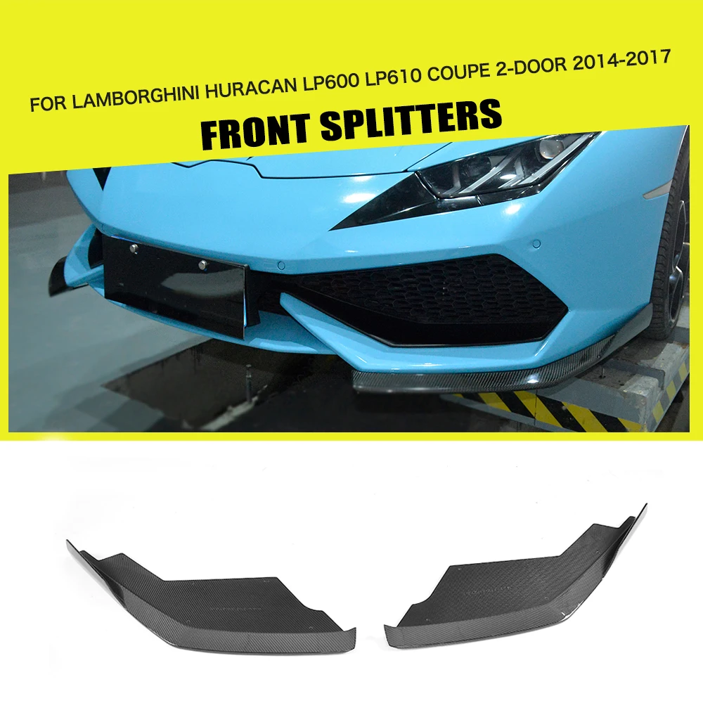 Автостайлинг чехол для передних бамперов из углеродного волокна/FRP Lamborghini Huracan LP600