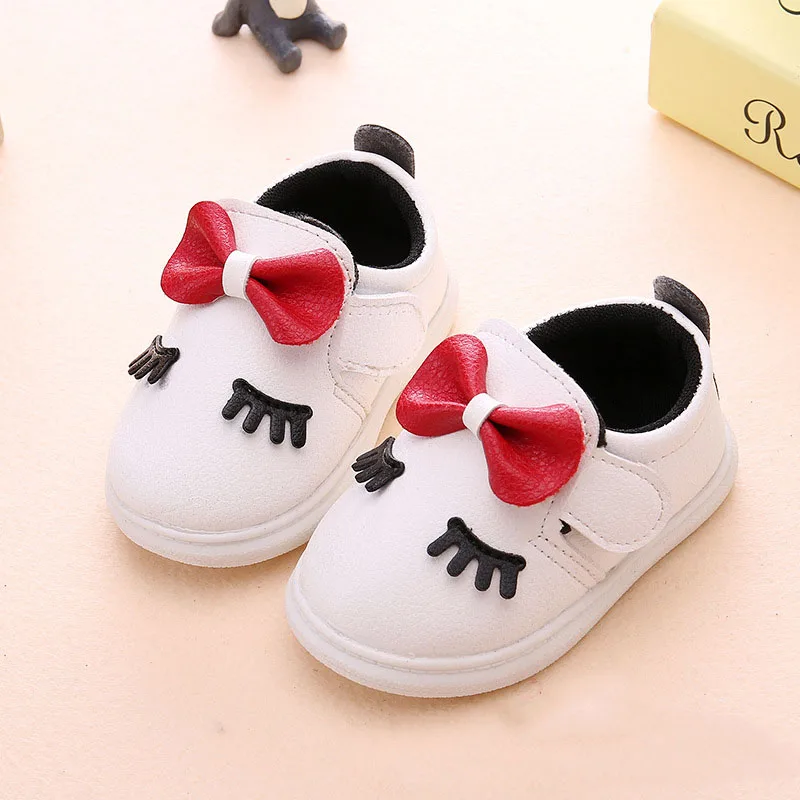 Chaussures de sport pour bébés filles de 2 ans | Chaussures pour bébés de 1 an, nouveau-né à la mode, solide, chaussures de liège pour bébés de 1 an, rose blanc 1 2 3