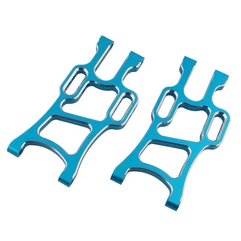 

2PCS 1:10 HSP 108019 Aluminum Alloy Front Lower Suspension Arm for 1/10 Remote Control RC Cars 94111 94108 Upgrade Parts