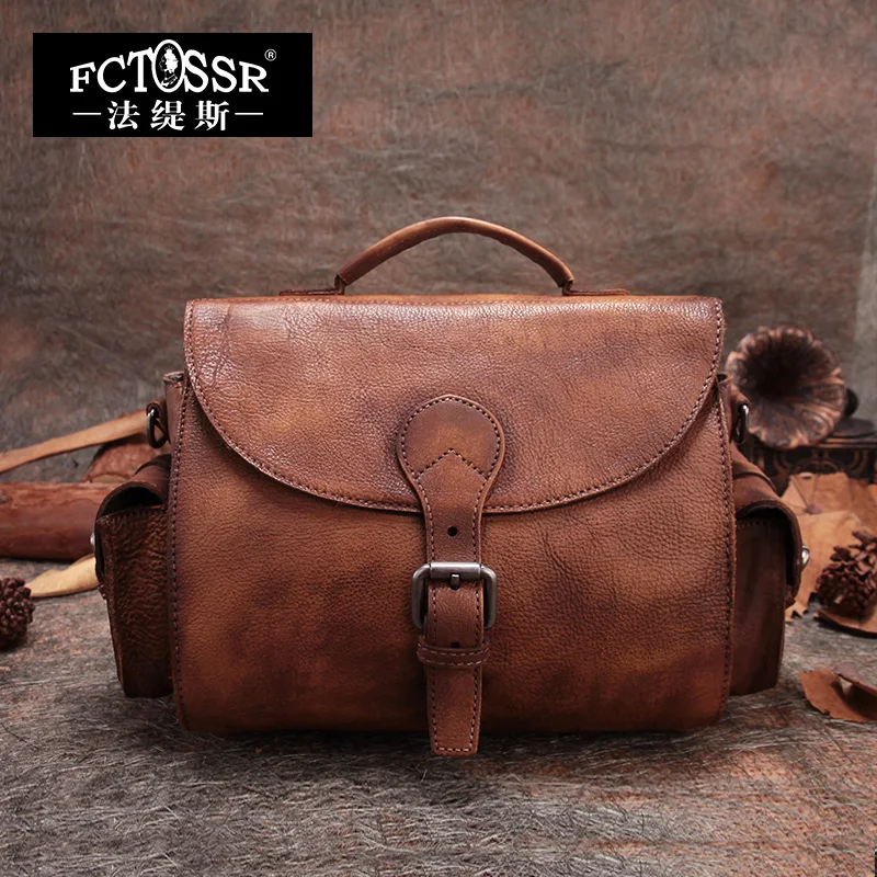 2017 Original Design Genuine Leather Women Handbags Crossbody Messenger Bags Single Shoulder Bags Vintage Style