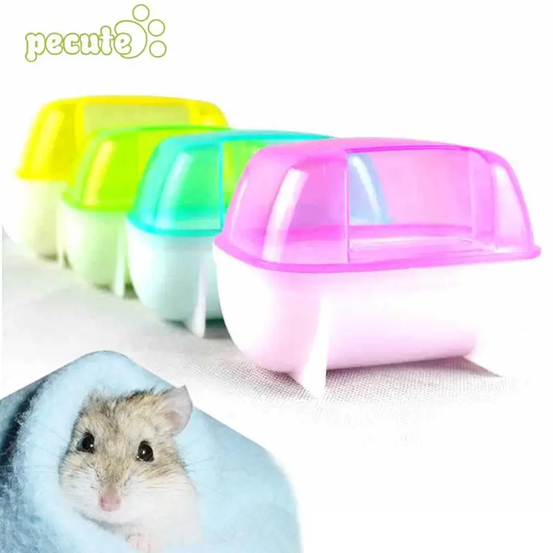 

Small Animal Hamster Squirrel Sauna Bath Room Bathing Bathroom Toilet Plastic