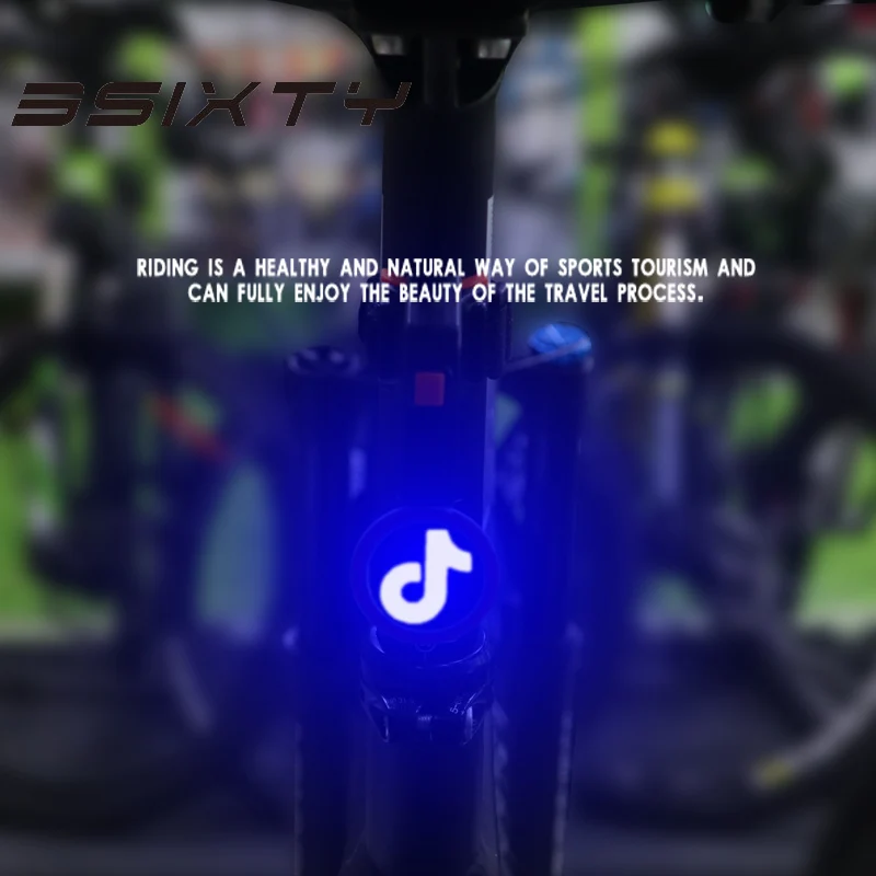 

3SIXTY Led Bicycle Tail Lamp 12 Constellations for Brompton Bikes, MTB, Road Bike etc Bicycle Taillight