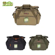 Портативная водонепроницаемая сумка для рыбалки вместительный Многофункциональный рыболовный снасти сумки для хранения 47*29*21 см Открытый наплечный мешок