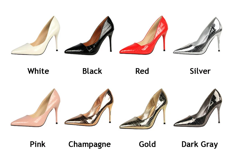 Women's Pumps Shoes' Shallow Slip-On Mules Shoes Women High Heels Party Women Pump High Heels Shoes Fashion Office Lady Shoe New (13)