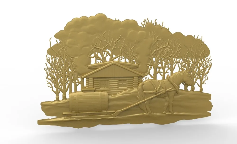 Модель 3D модель рельеф STL для фрезерного станка с ЧПУ гравировки artcam type 3 aspire M402 |