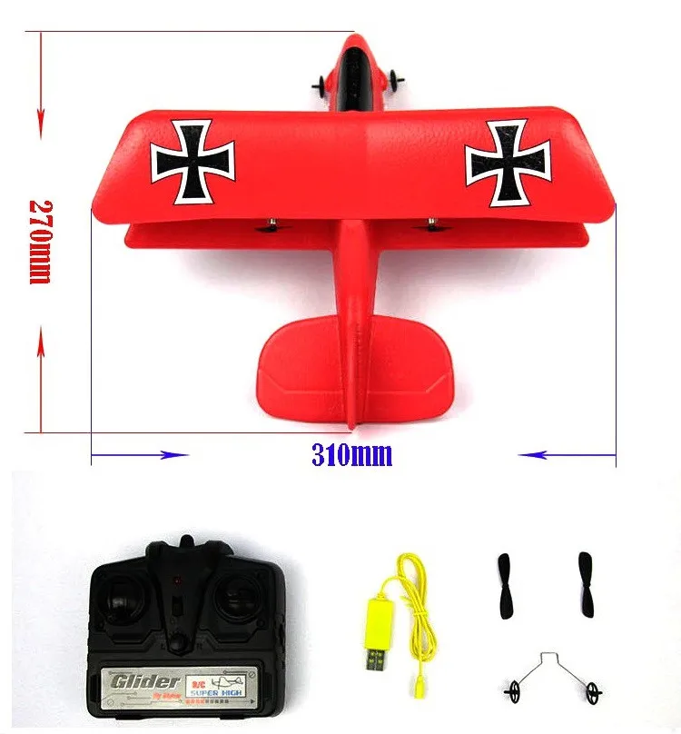 Flybear FX 808 2 4G 2CH EPP Micro Indoor Parkflyers RC Biplane RTF самолеты|rtf airplane|rc biplanertf rc airplanes |