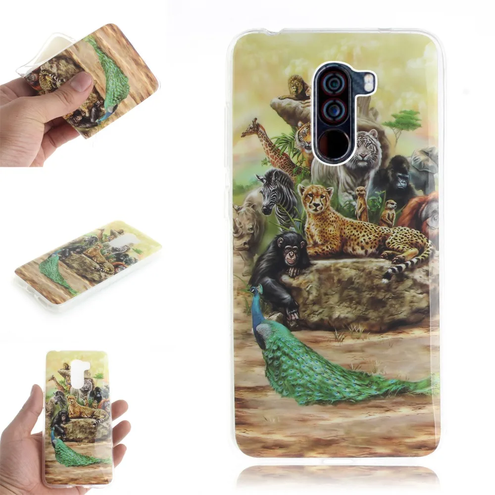 Nutbro роскошный чехол с пандой и кошкой для Funda Xiaomi Pocophone F1 Redmi 6 6A Note 5 Pro S2 Y2 Mi A2 Lite Euti |