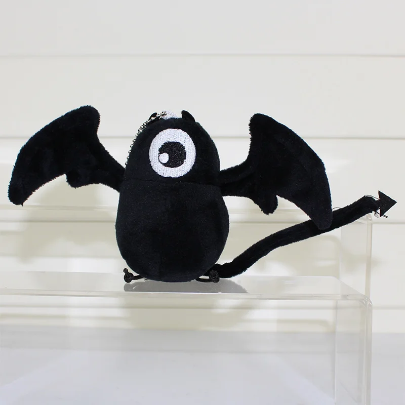 

10cm Anime Seraph Of The End Plush Toys Krul Tepes Black Bat Plush Keychain Stuffed Dolls Toys