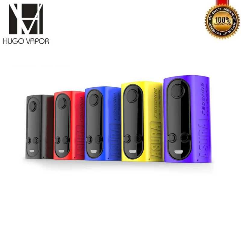 Hugo Vapor Asura 2-в-1 228 Вт Squonk коробка Mod TC GT228 Чипсет создано Двойной 18650 Батарея аккумуляторные блоки для электронных сигарет