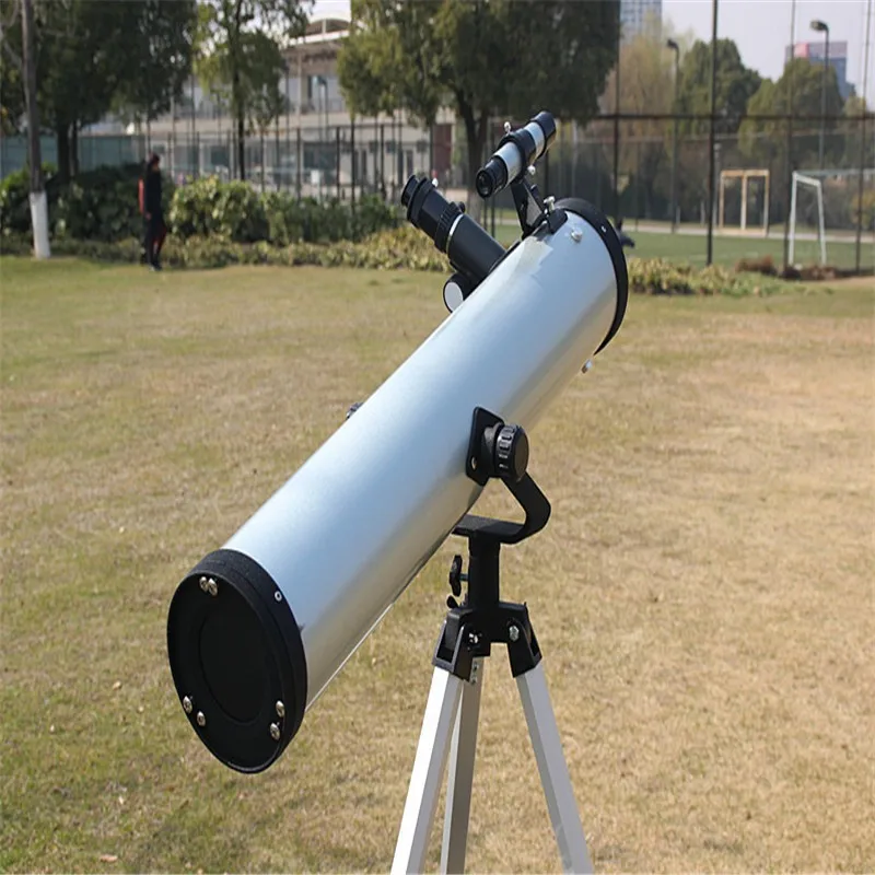 

Hot Sale!!! 76700 Reflective focal lastronomical telescope stargazing see large-caliberbird watching with large diameter