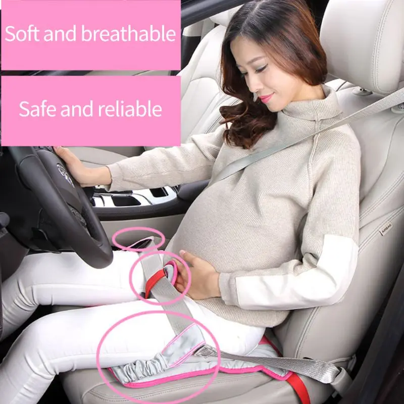 Для беременных женщин автомобильный коврик безопасности ремень защита мама живот Регулируемый защитный ремень без давления для новорожденного ребенка#306