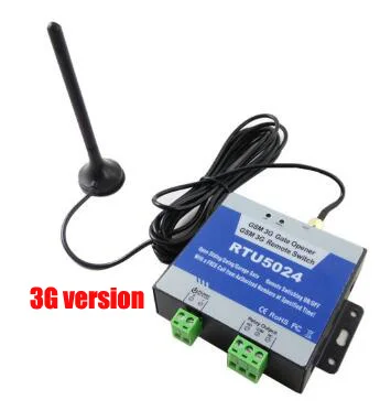 Kit7 3G version LPSECURITY RTU5024 2G 3G gsm реле sms вызова пульт дистанционного управления gsm ворот переключатель с 3M антенной для парковочных систем - Цвет: Kit7 3G version
