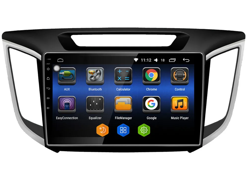 Cheap 10.1" IPS 4G DSP Carplay Android 8 Octa Core 4GB RAM 64GB ROM Car DVD Multimedia Player Stereo For Hyundai IX25 Creta 2014-2018 1