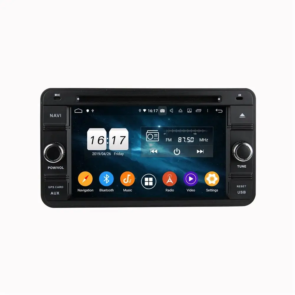 Discount Octa Core 2 din 6.2" Android 9.0 Car Radio DVD GPS for Suzuki Jimny With 4GB RAM Bluetooth WIFI 32GB ROM Mirror-link 1