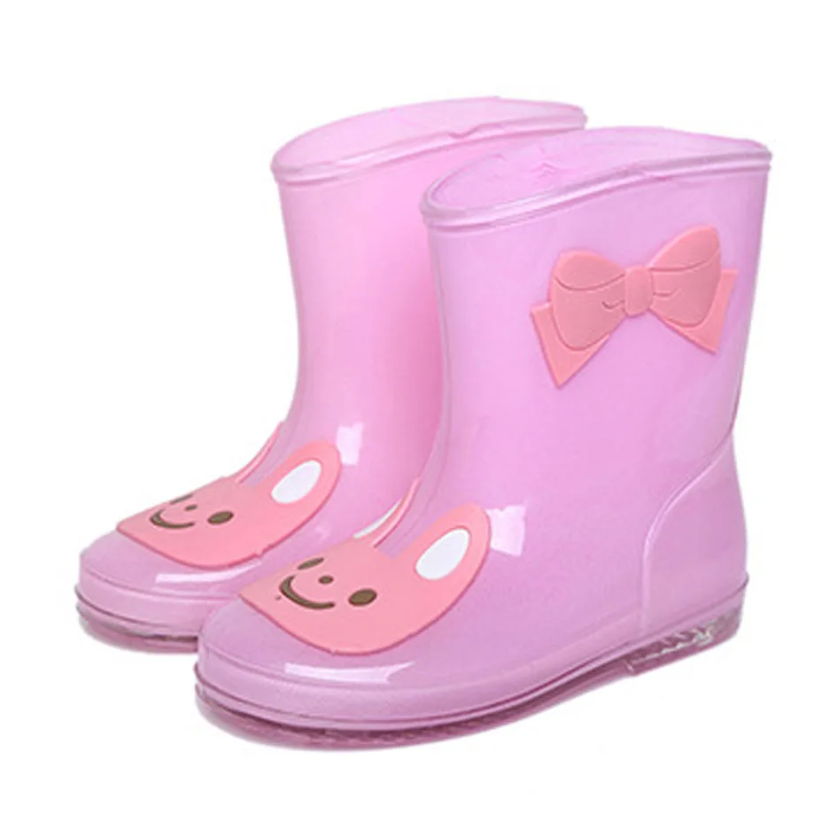 Disegno del fumetto Per Bambini Da Pioggia 2017 Stile di Autunno Moda Stivali Da Pioggia In Gomma Ragazze Toddlers Scarpe Da Pioggia Impermeabili per I