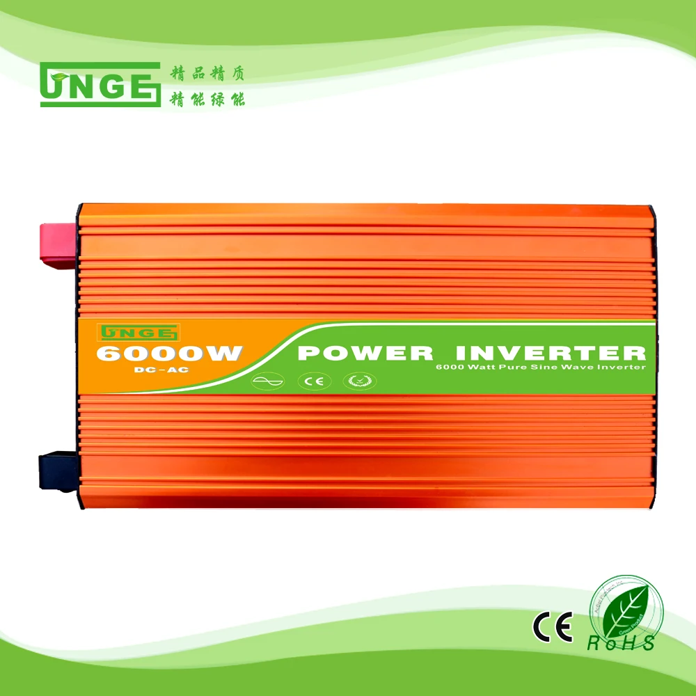 

car power inverter dc 24v 48v to ac 220v 6000w inverter pure sine wave dc 24v ac 120v-240v solar inverter