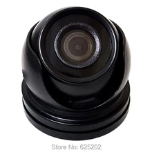 AHD 720P Mini Security CCTV Camera for Taxi and Car No Reflection Black Color Aviation Head